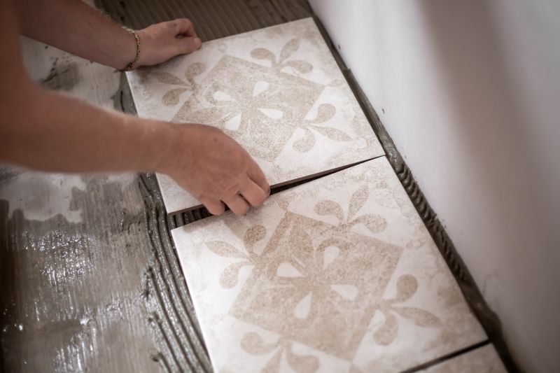 Mosaic Tile Floor Installation in Longmont, CO
