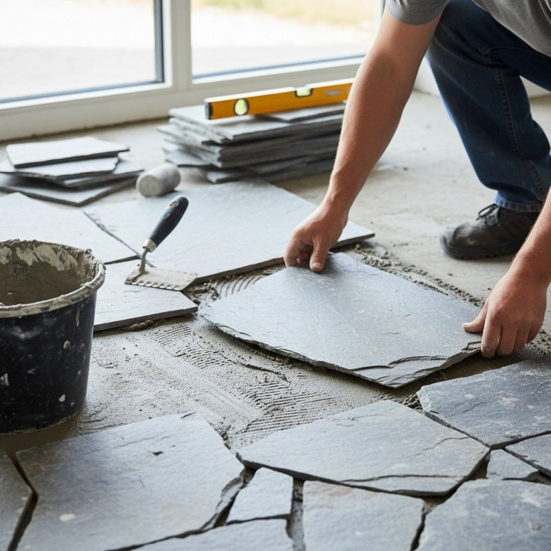Stone Floor Installation in Wilmington, NC