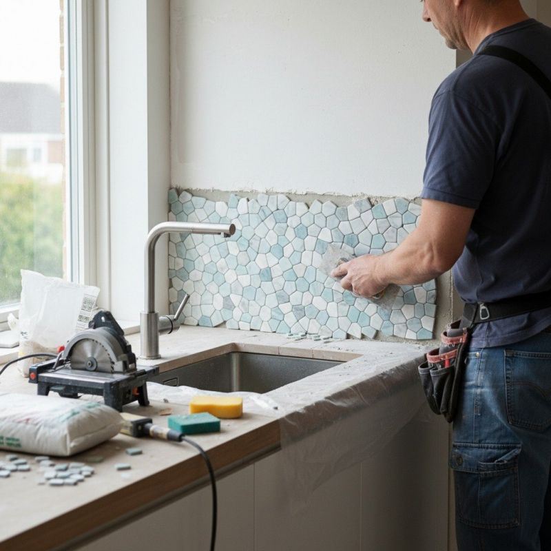 Tile Backsplash Remodeling in Wilmington, NC