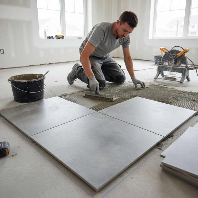 Tile Floor Renovation in Fredericksburg, VA